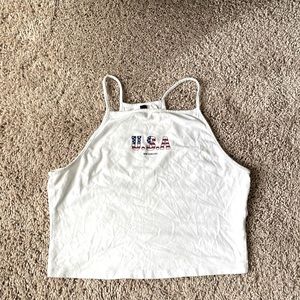 Cropped tank top